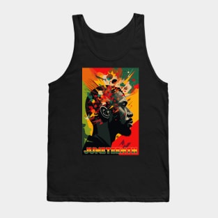 Juneteenth King Tank Top